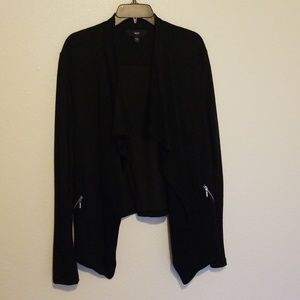 Mossimo Black XXL Open-Front Blazer